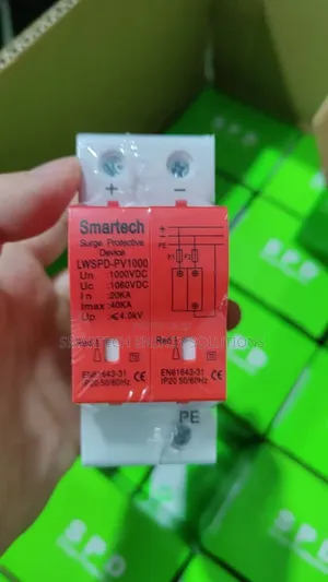 Smartech 2p Ac SPD Surge Protective Device 2p 20ka -40ka 1000v