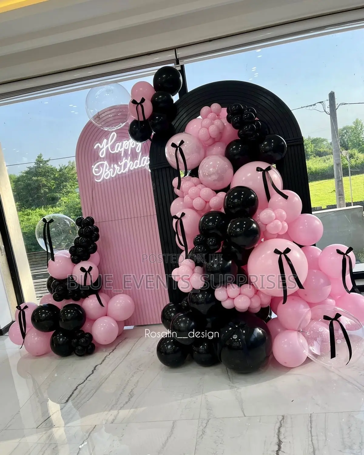 Ballon Backdrop Decoration