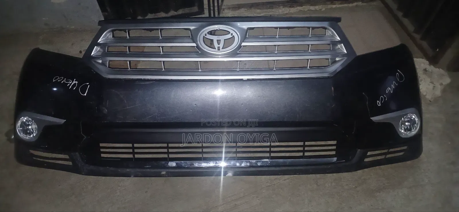 Complete Front Bumper Toyota Highland 2012