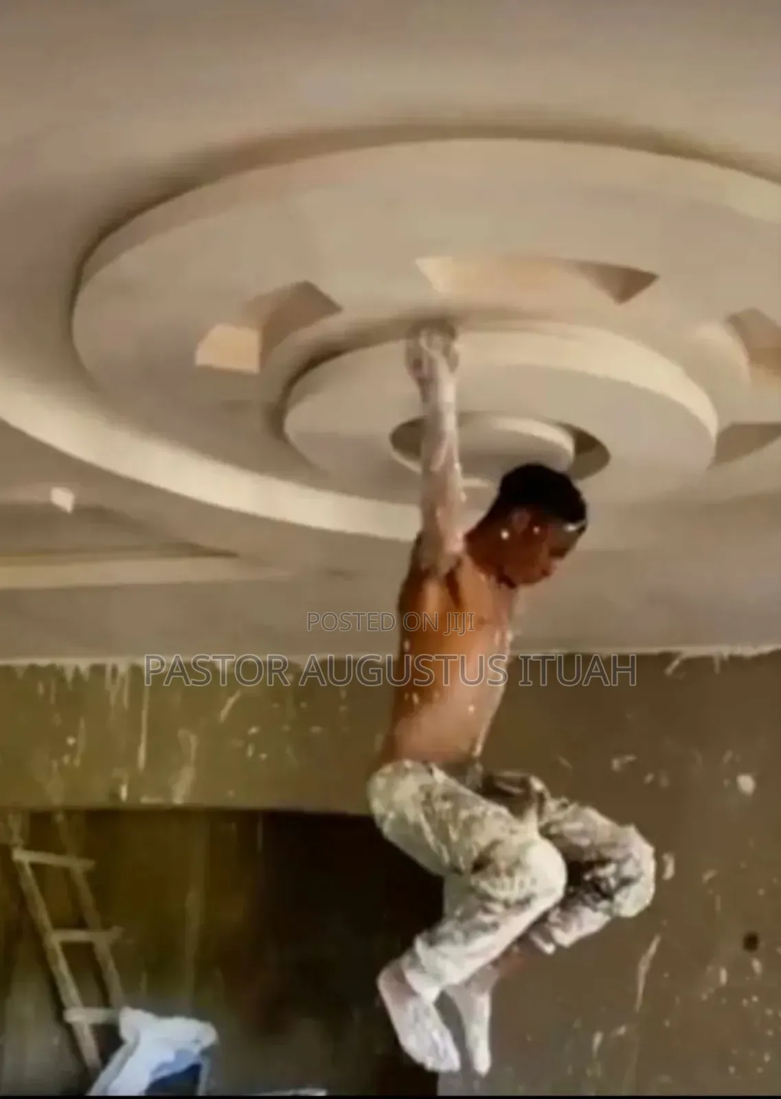 Wall and Ceiling Pop Polystyrene Installation