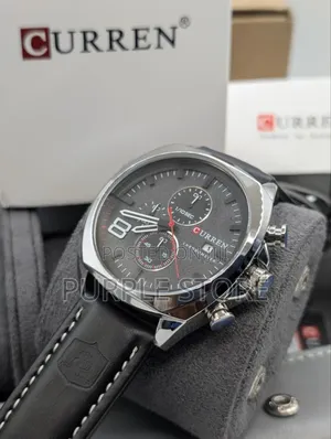 Curren Chronograph Quality - Leather - Watches