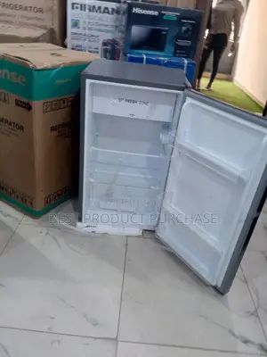 Stylish Hisense 093dr Single Door 93l - Silver, No Frost Feature