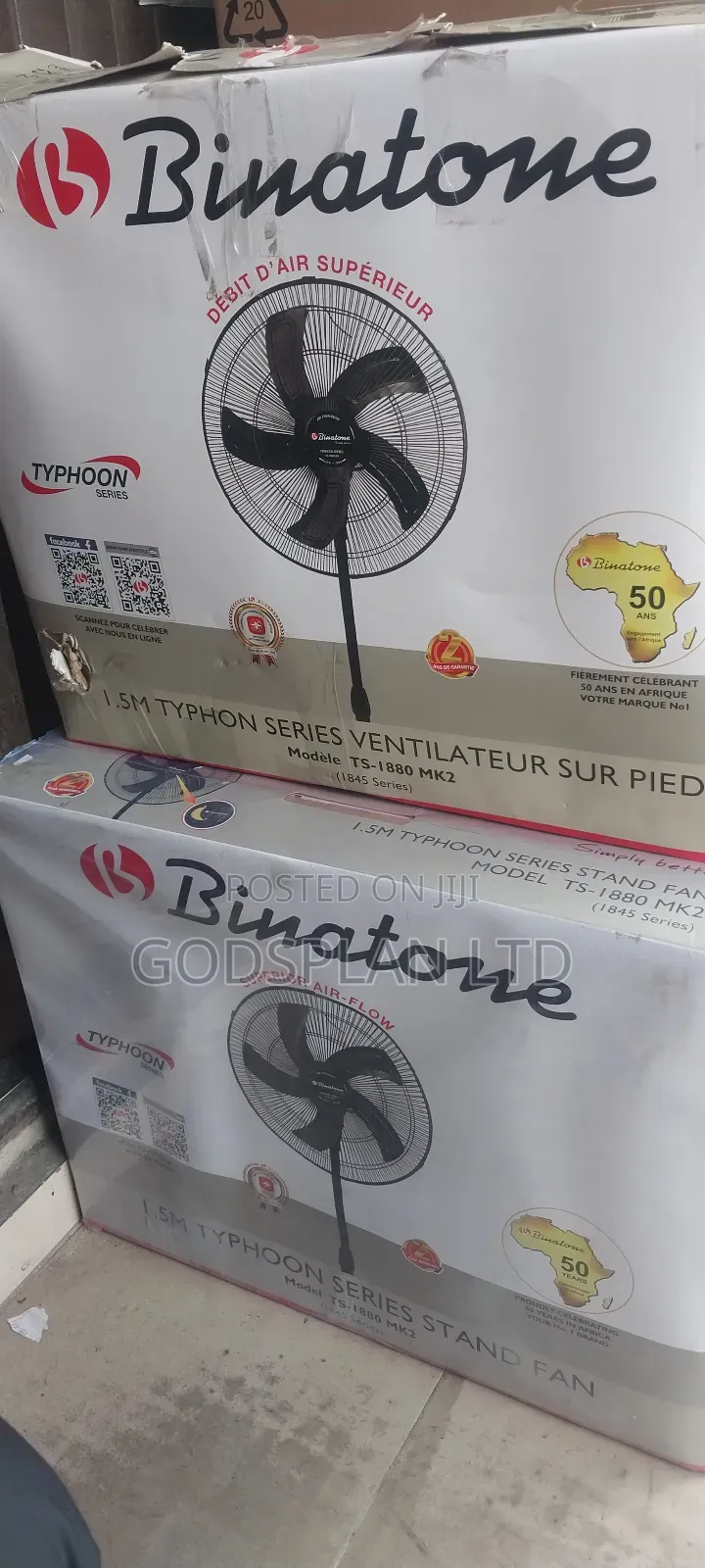18 Inches Standing Fan