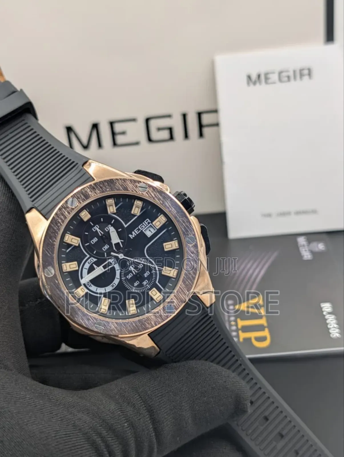 Megir Solid Quality Fully Packaged Functional - Chronograph