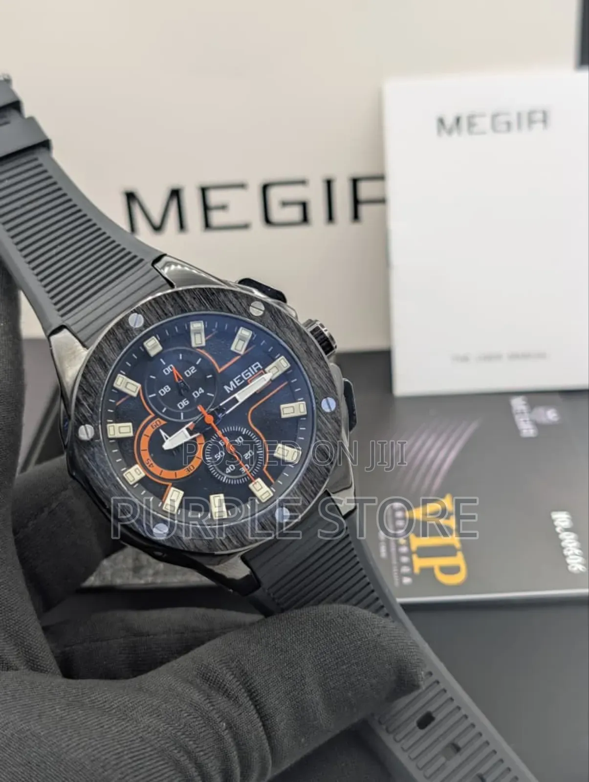 Megir Solid Quality Fully Packaged Functional - Chronograph