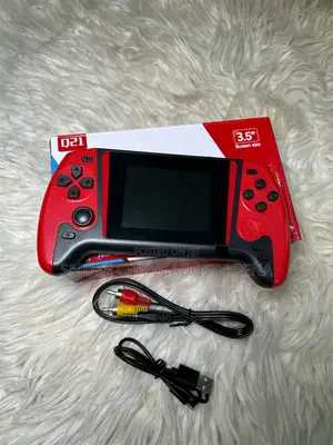 Q21 Handheld Game Console -500games in White , Red and Blue