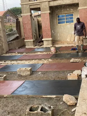 Partition Concrete Floor