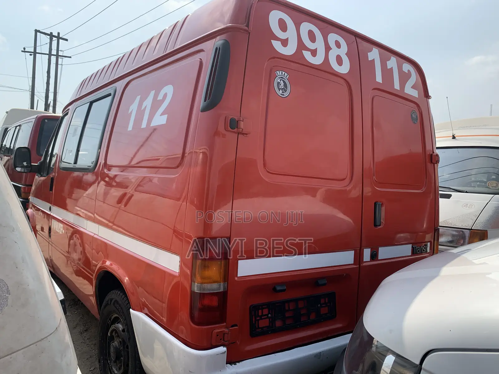 Ford Transit 2002 Red