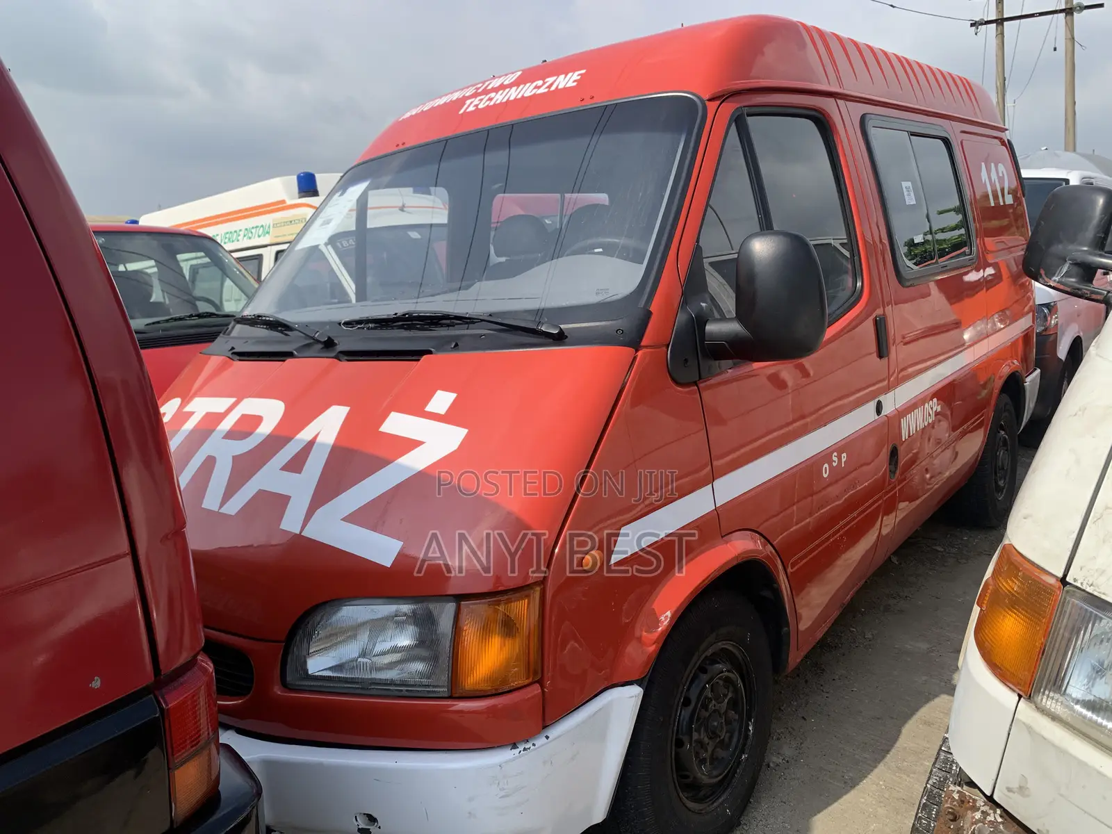Ford Transit 2002 Red