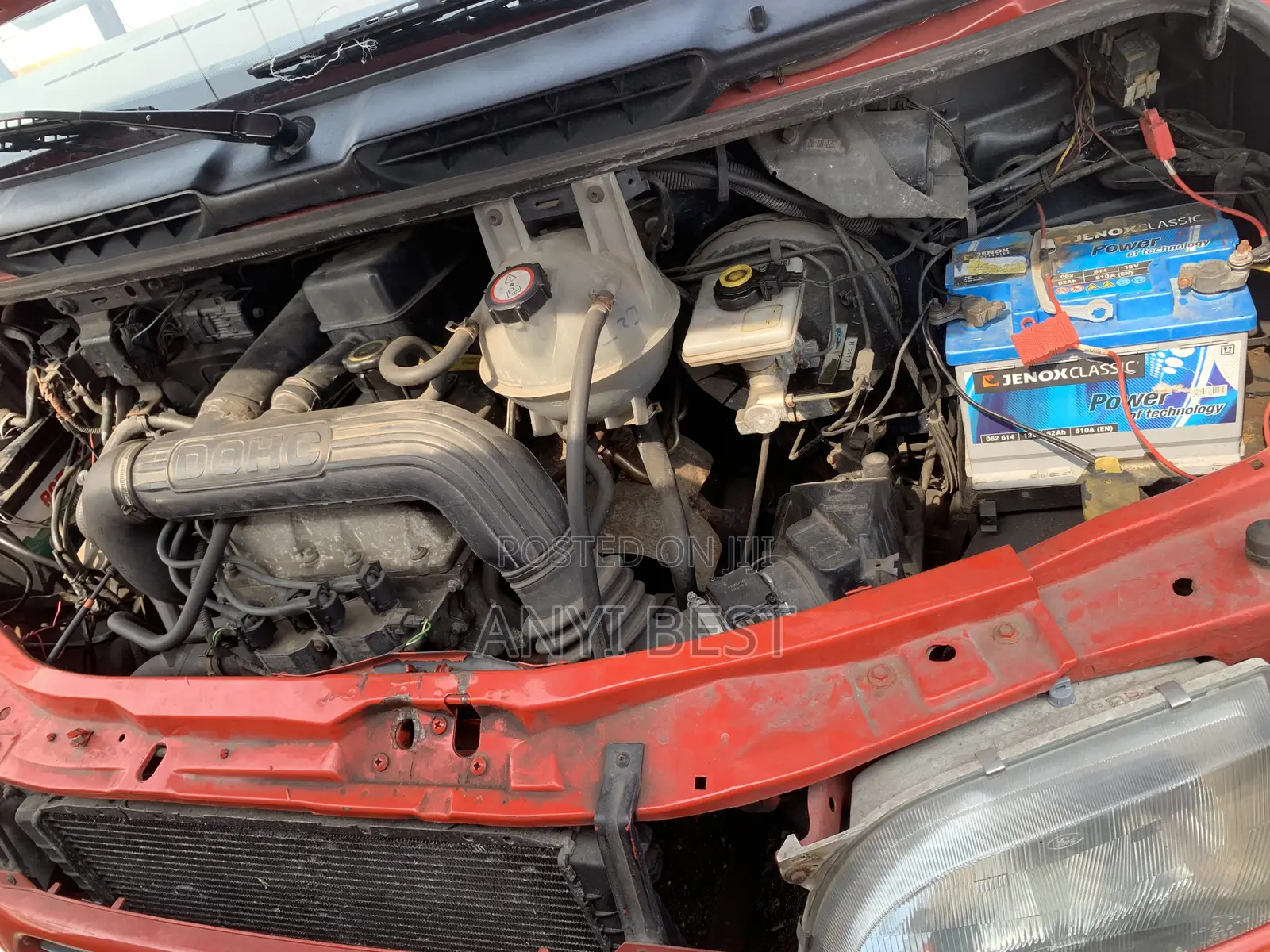 Ford Transit 2002 Red