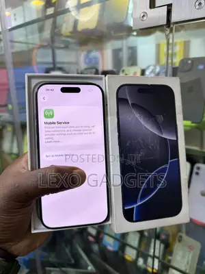 New Apple iPhone 16 Pro 128 GB Black