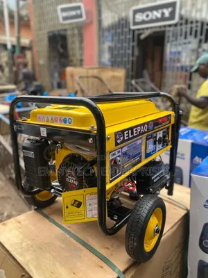 Original Elepaq Constant Petrol Gen Model Sv6800e2 100%Copper 4.5kva