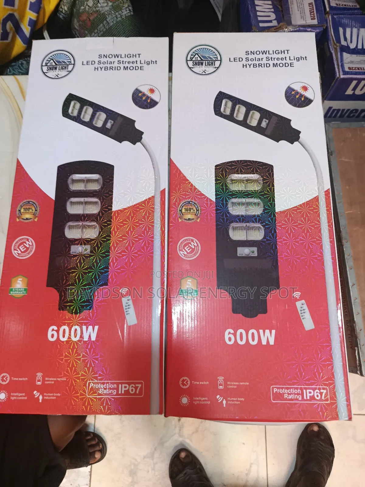 600watt Snowlight Solar Street Light