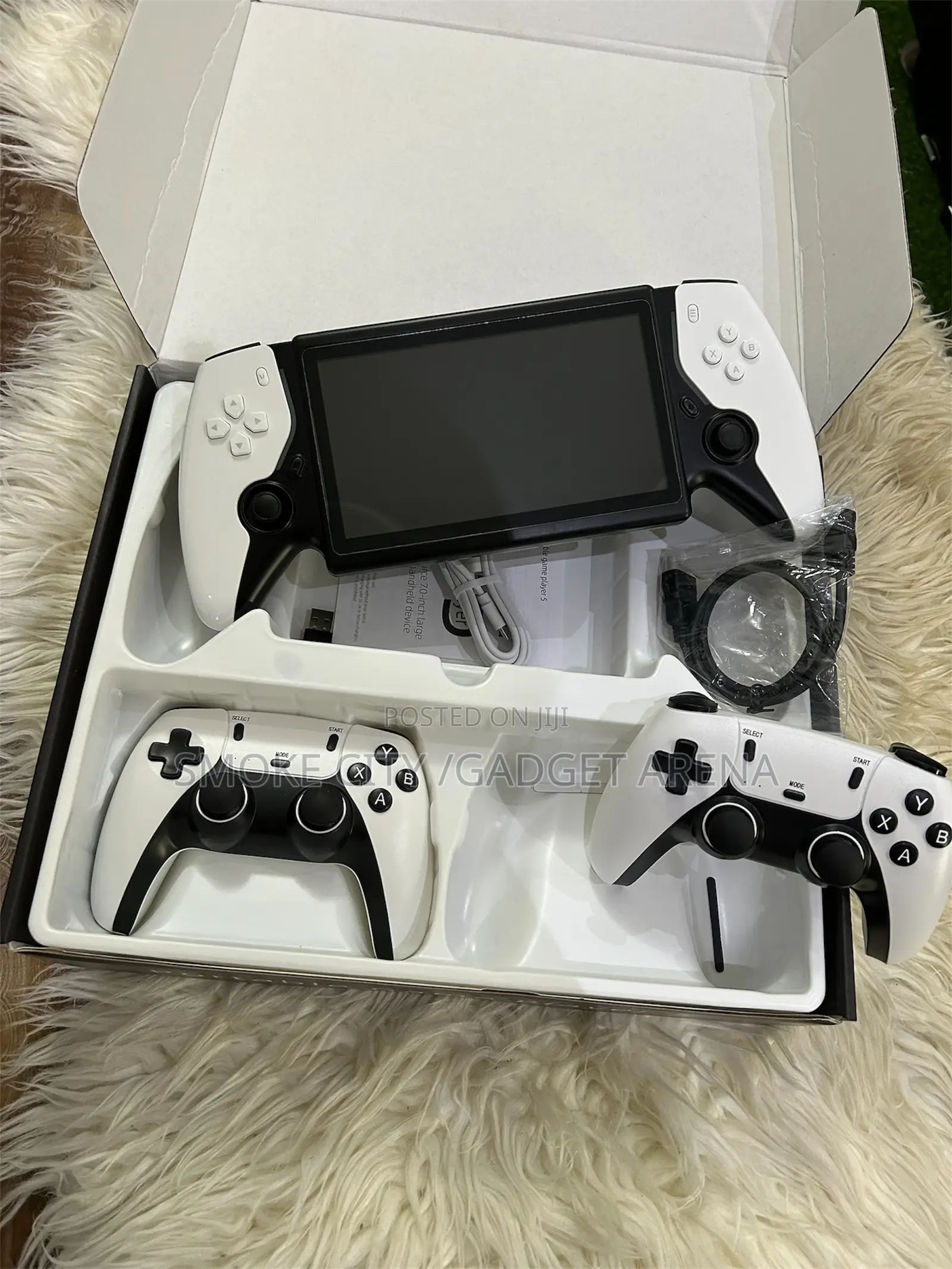 Portable Game Player 5 With 2 Pad Controller to Play on Tv
