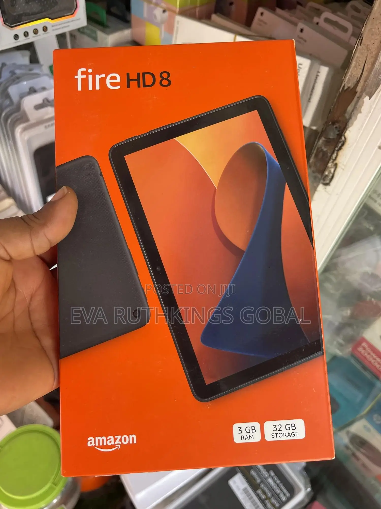 New Amazon Fire HD 8 32 GB Black