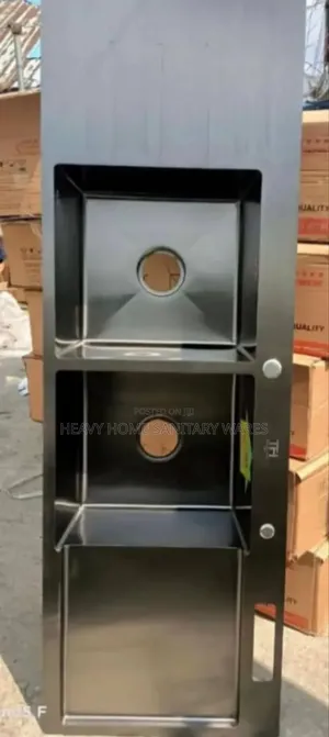 Double Bowl Double Tray Kitchen Sink (150/50)