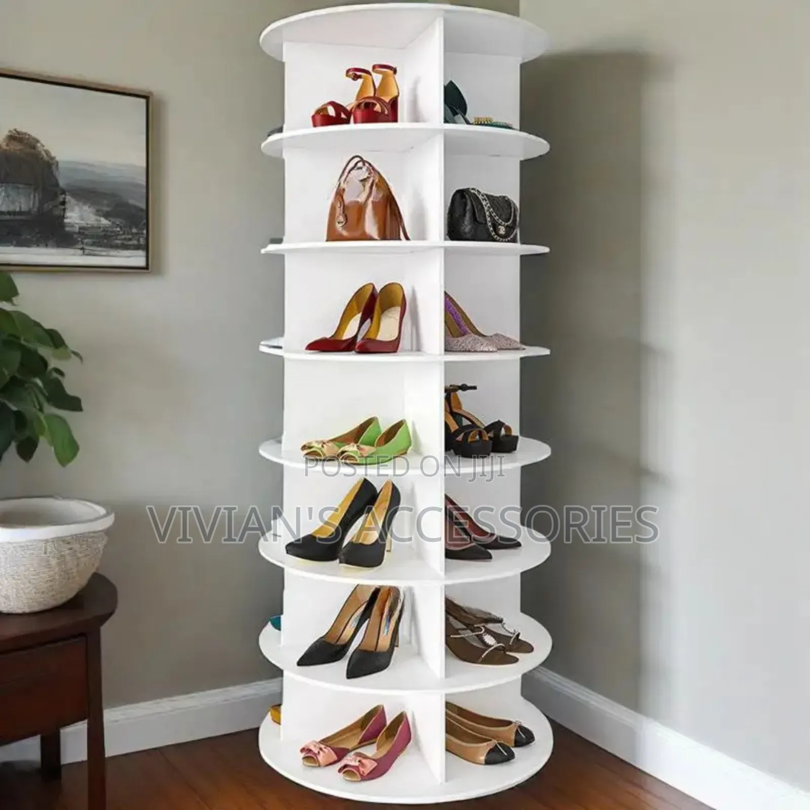 360 Degree Rotating Storage Rack