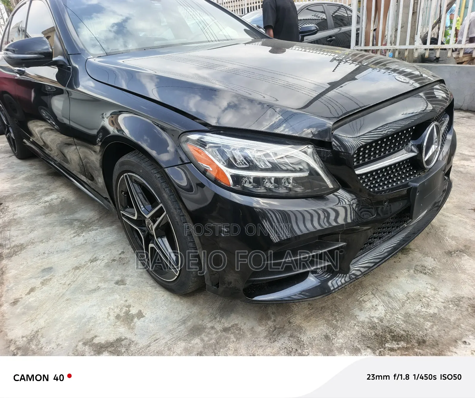 Mercedes-Benz C300 2020 Black