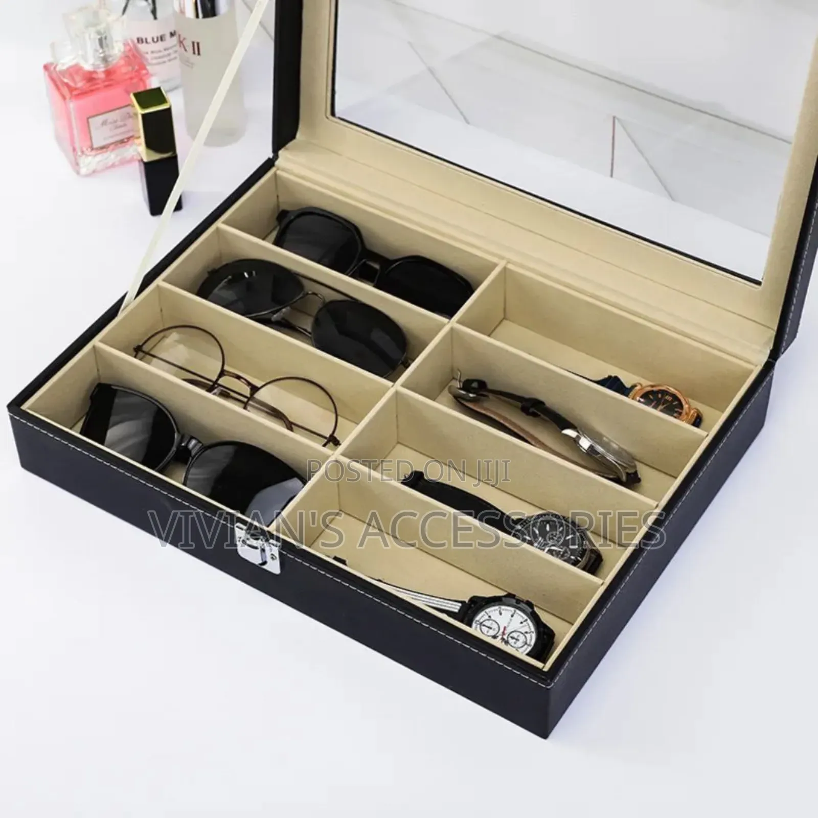 8 Slot Sunglasses Storage Box