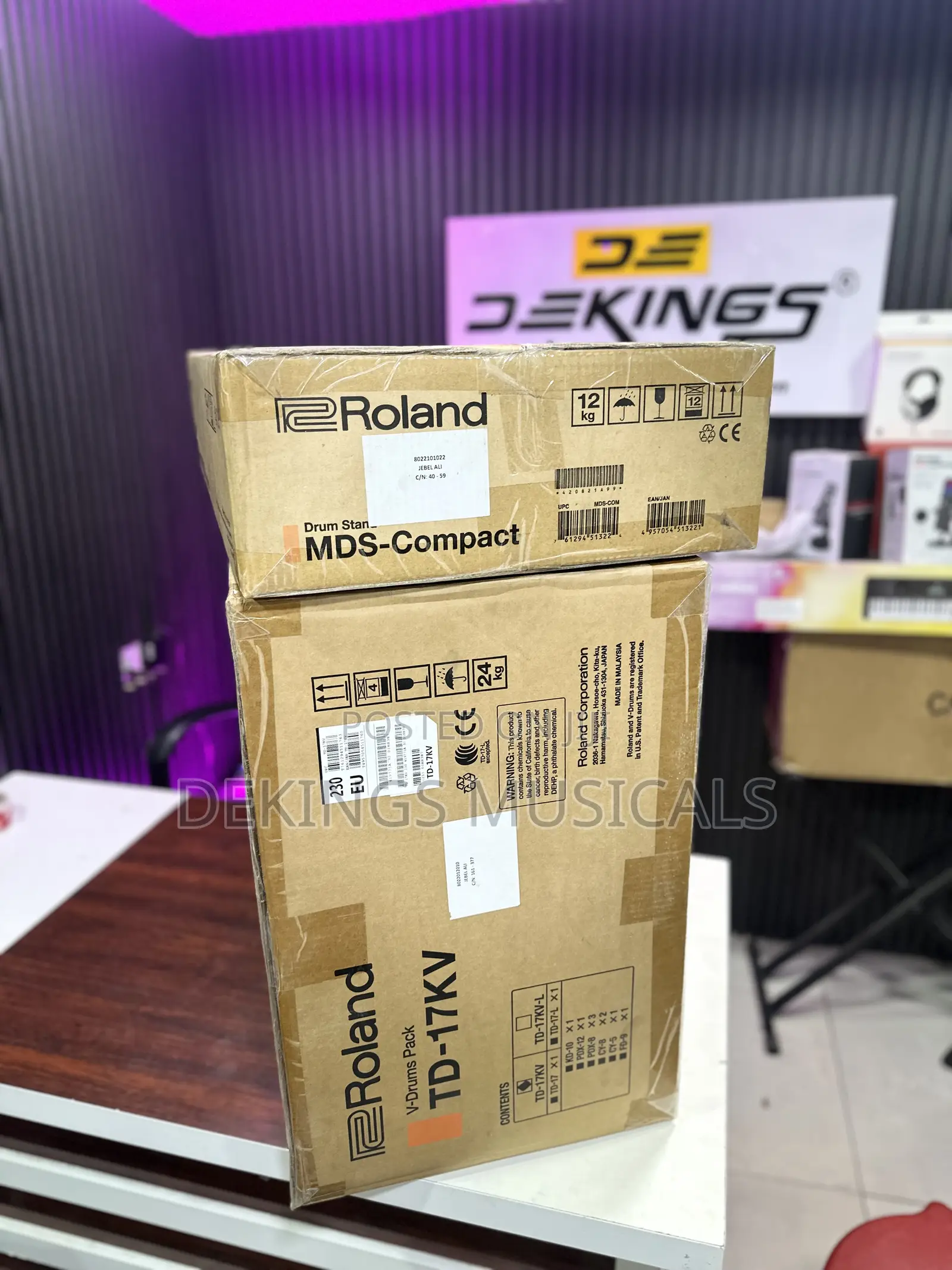 Roland Kit Electric Drum Set - Td17kv