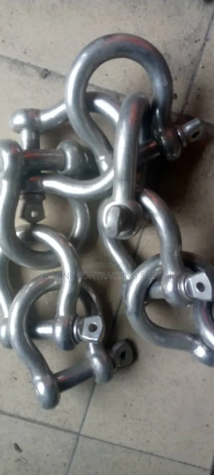 Stainless Bow Shackles 22mm