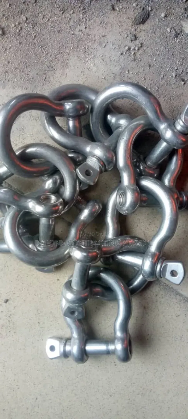 Stainless Bow Shackles 22mm