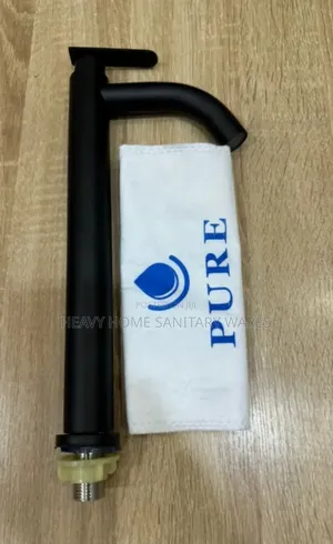 Black Cold Free Basin Tap