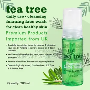 Tea Tree Foaming Face Wash 200ml