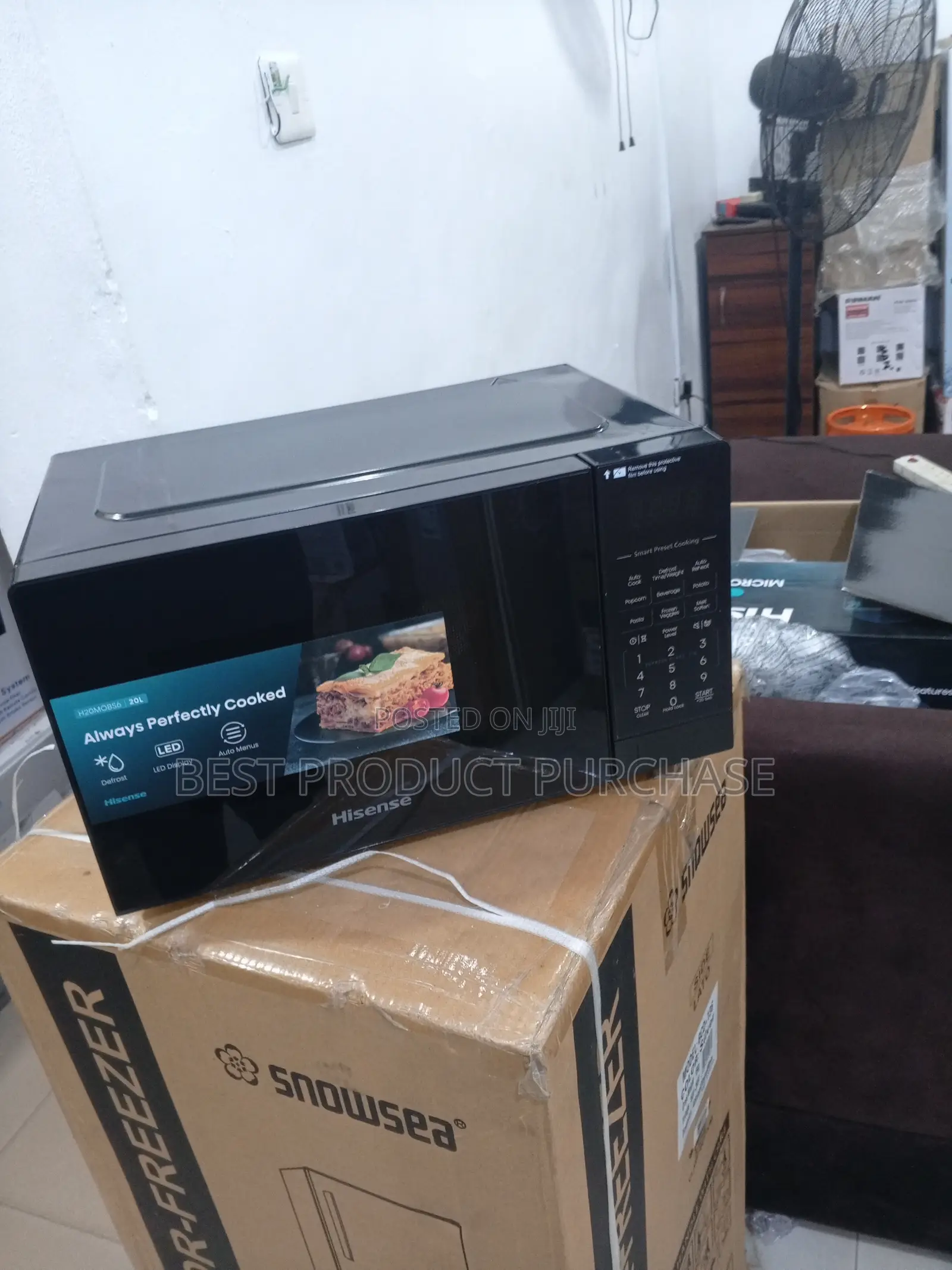 Hisense 20l Microwave Oven - Mirror Door, 700w, Child Lock Feature