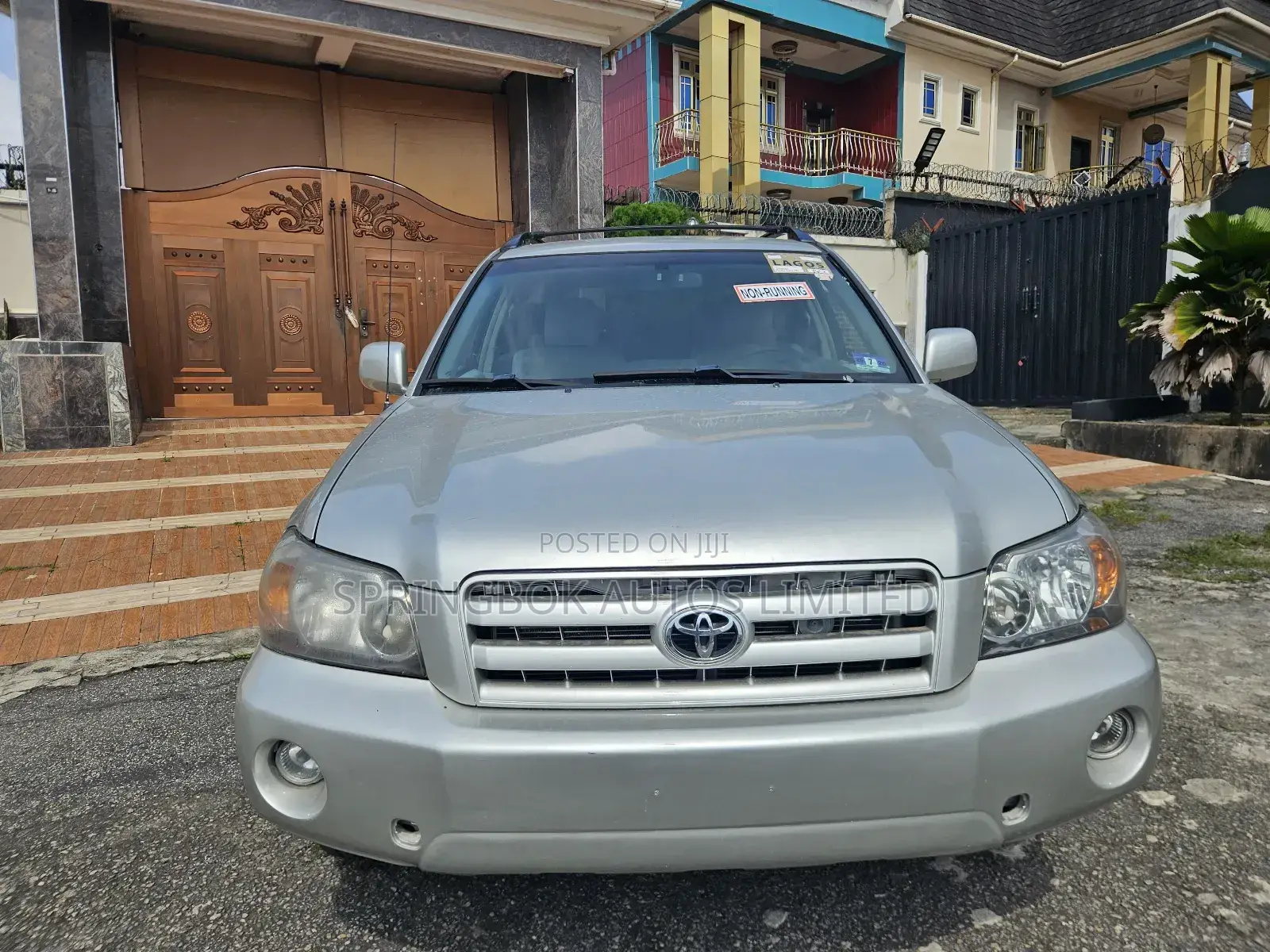 Toyota Highlander V6 2006 Silver