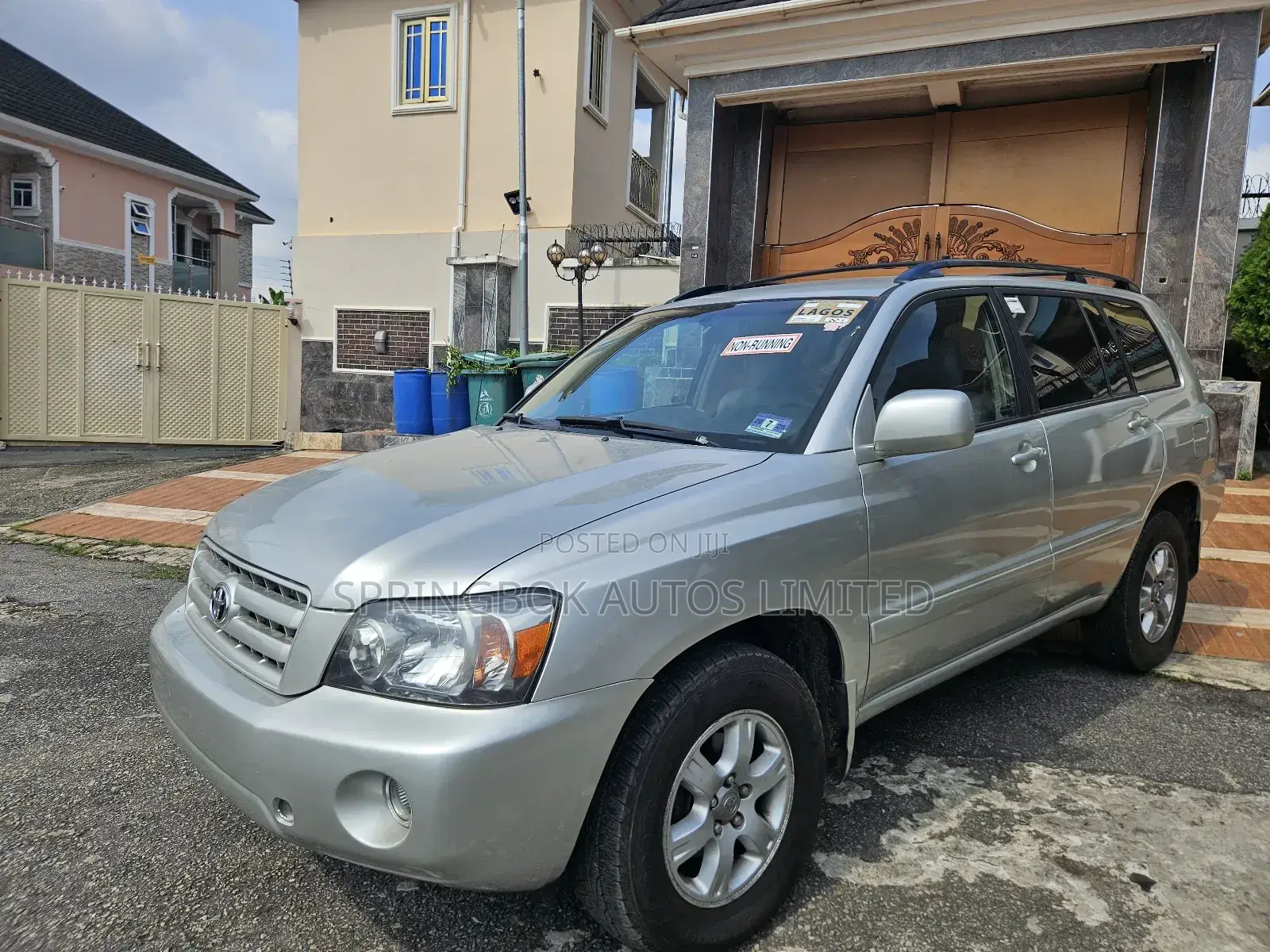 Toyota Highlander V6 2006 Silver