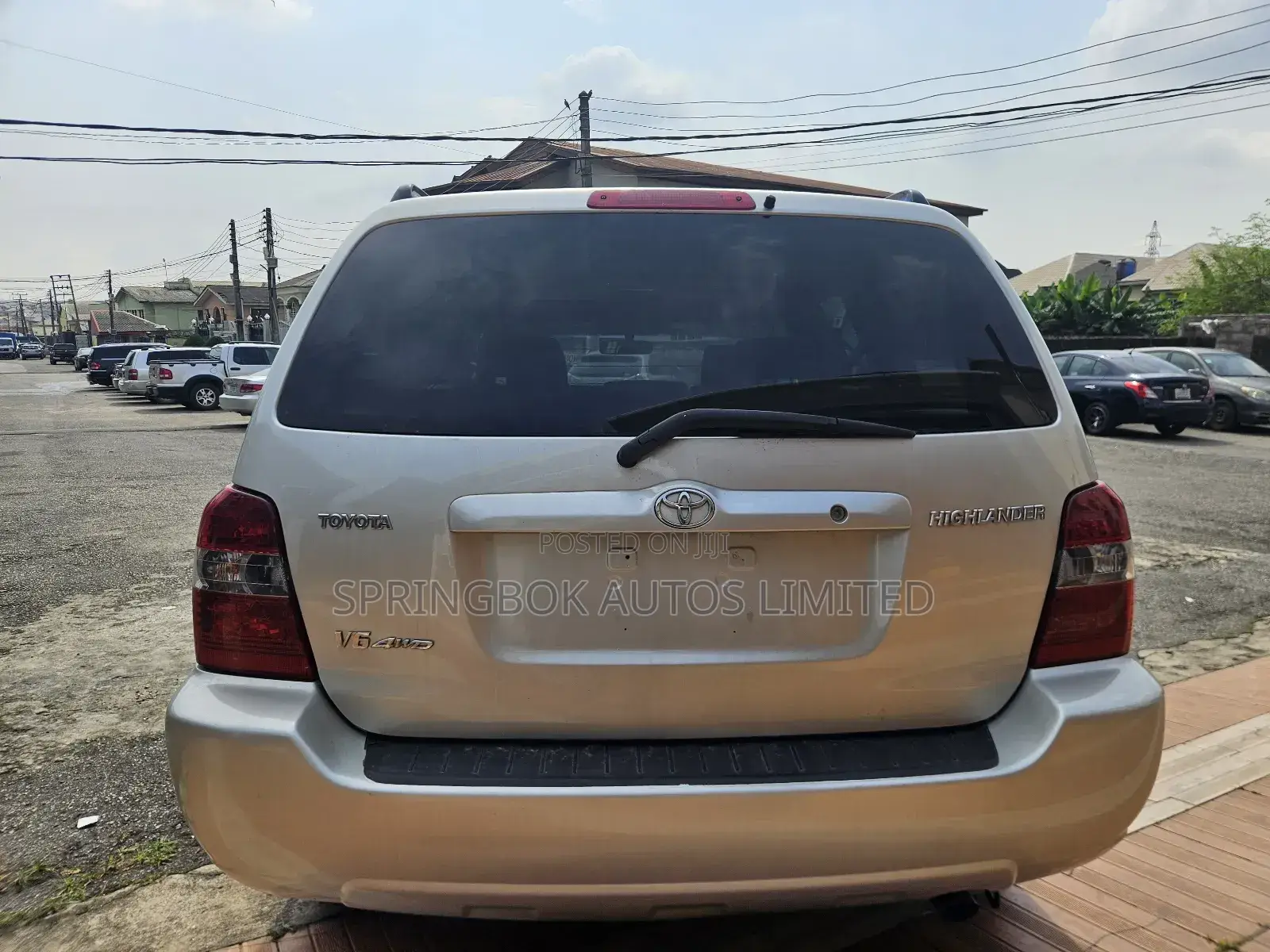 Toyota Highlander V6 2006 Silver