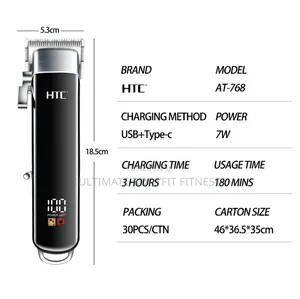 Brand Htc At-768 Professional Patent Hair Clipper