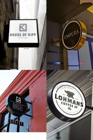 Cantilever Wall Signage