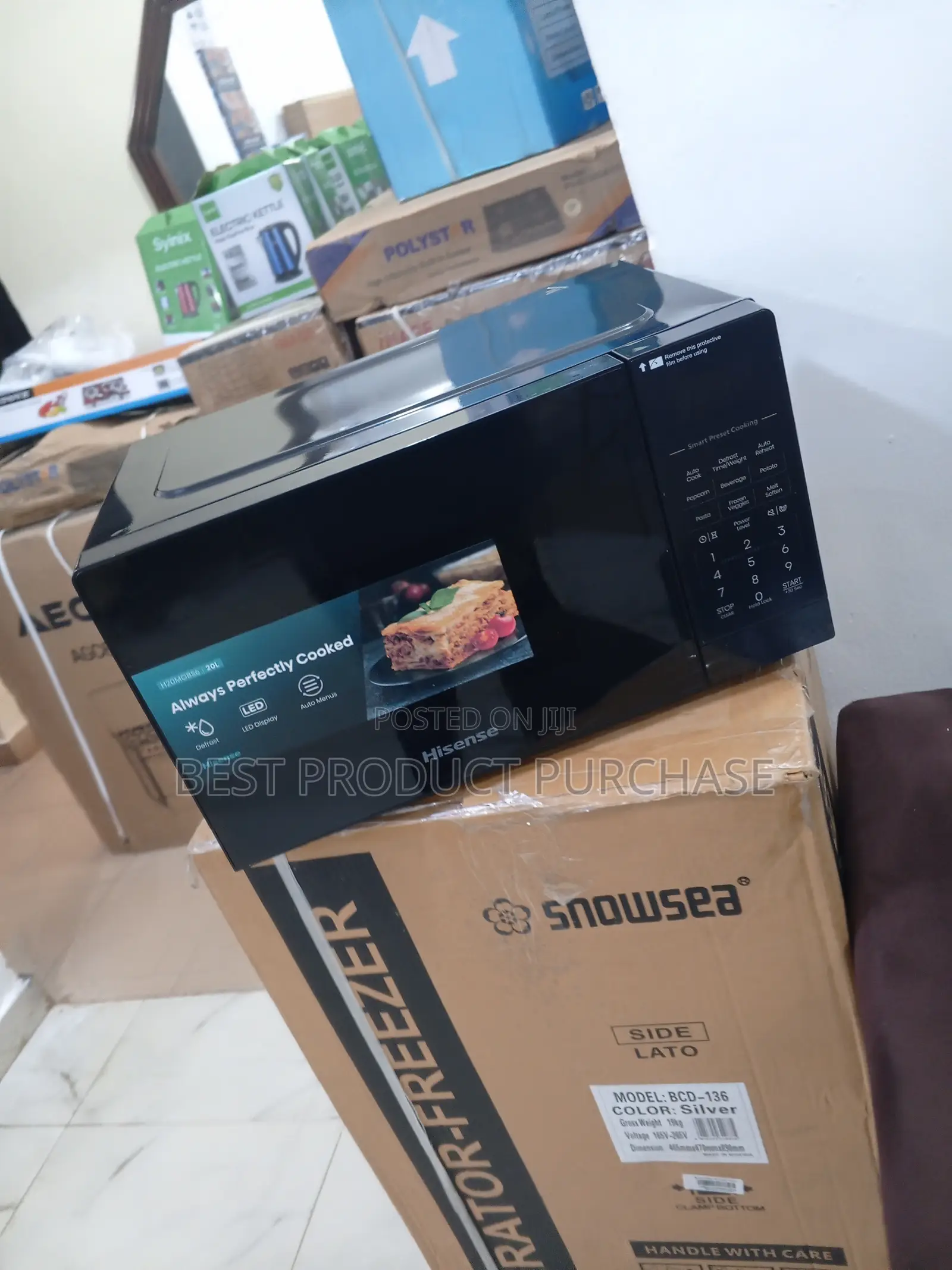 Hisense 20 Liters Manual Digital Microwave - Fast Delivery Nationwide
