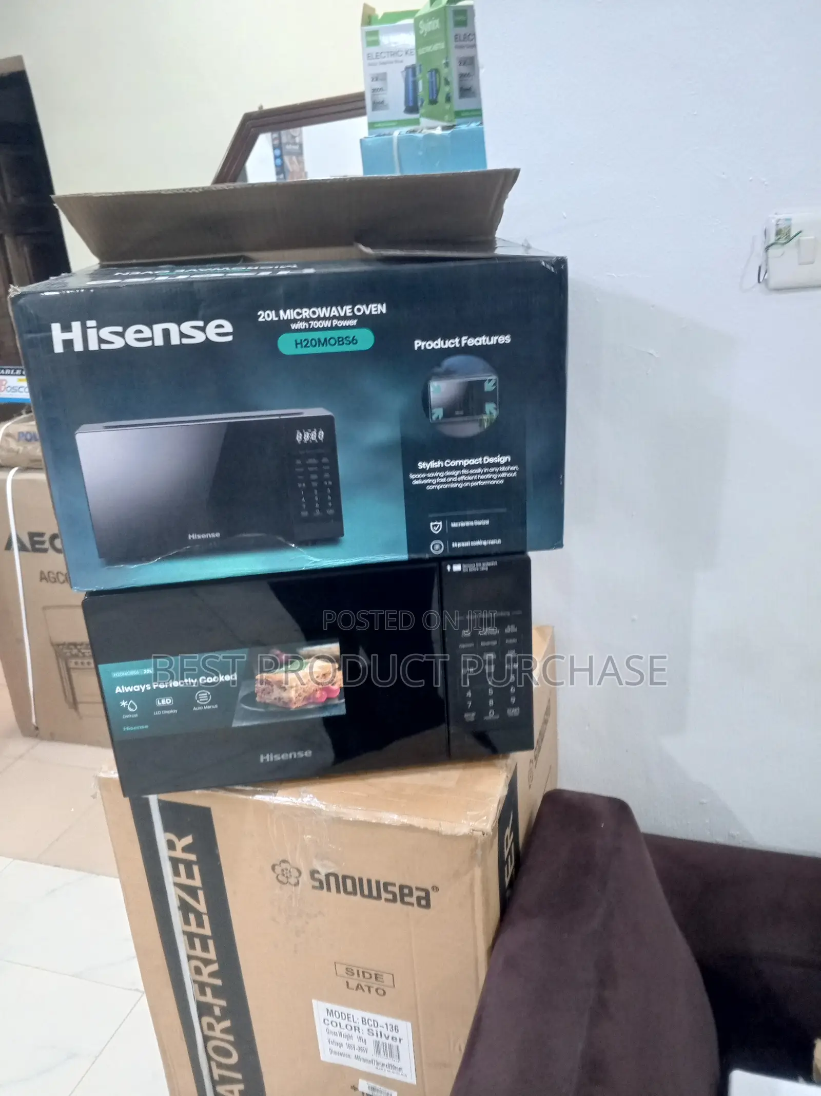 Hisense 20l Microwave With Child Lock - Manual + Digital Control