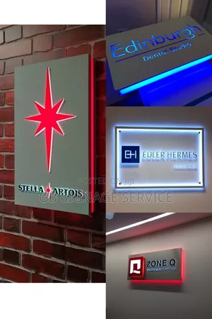 Back Lite Indoor Sign