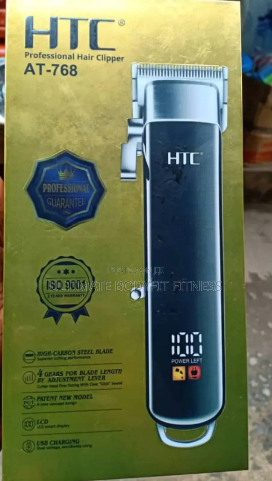 Brand Htc At-768 Professional Patent Hair Clipper
