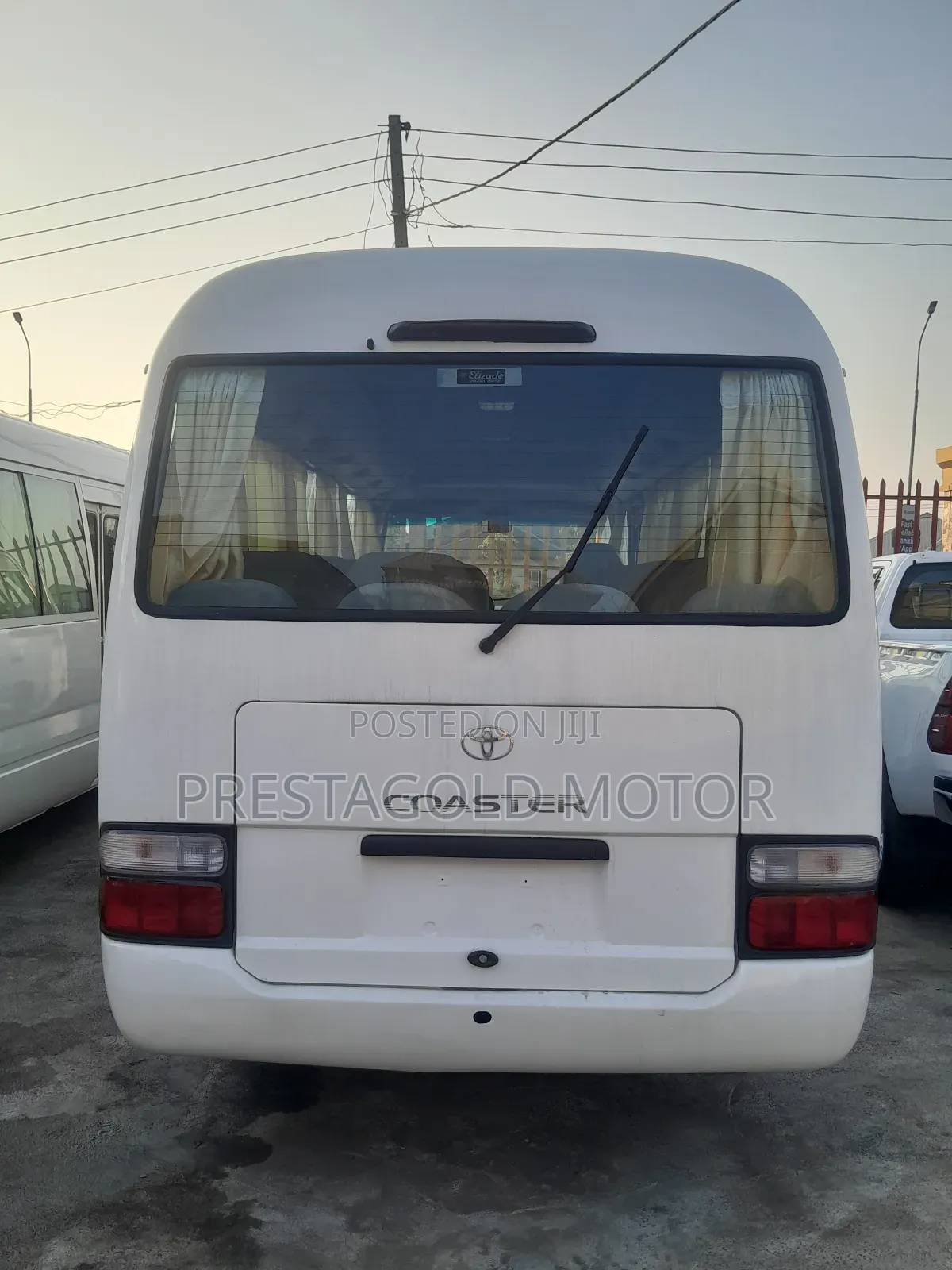 Toyota Coaster 2015 White