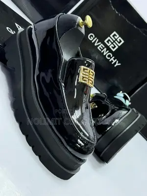 Givenchy Double Sole Patent Leather Loafers