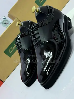 Clarks Leather Derby Shoe