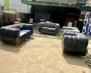Fabric Upholstery Set of Living Room Sofa | Chair of Distinct Quality