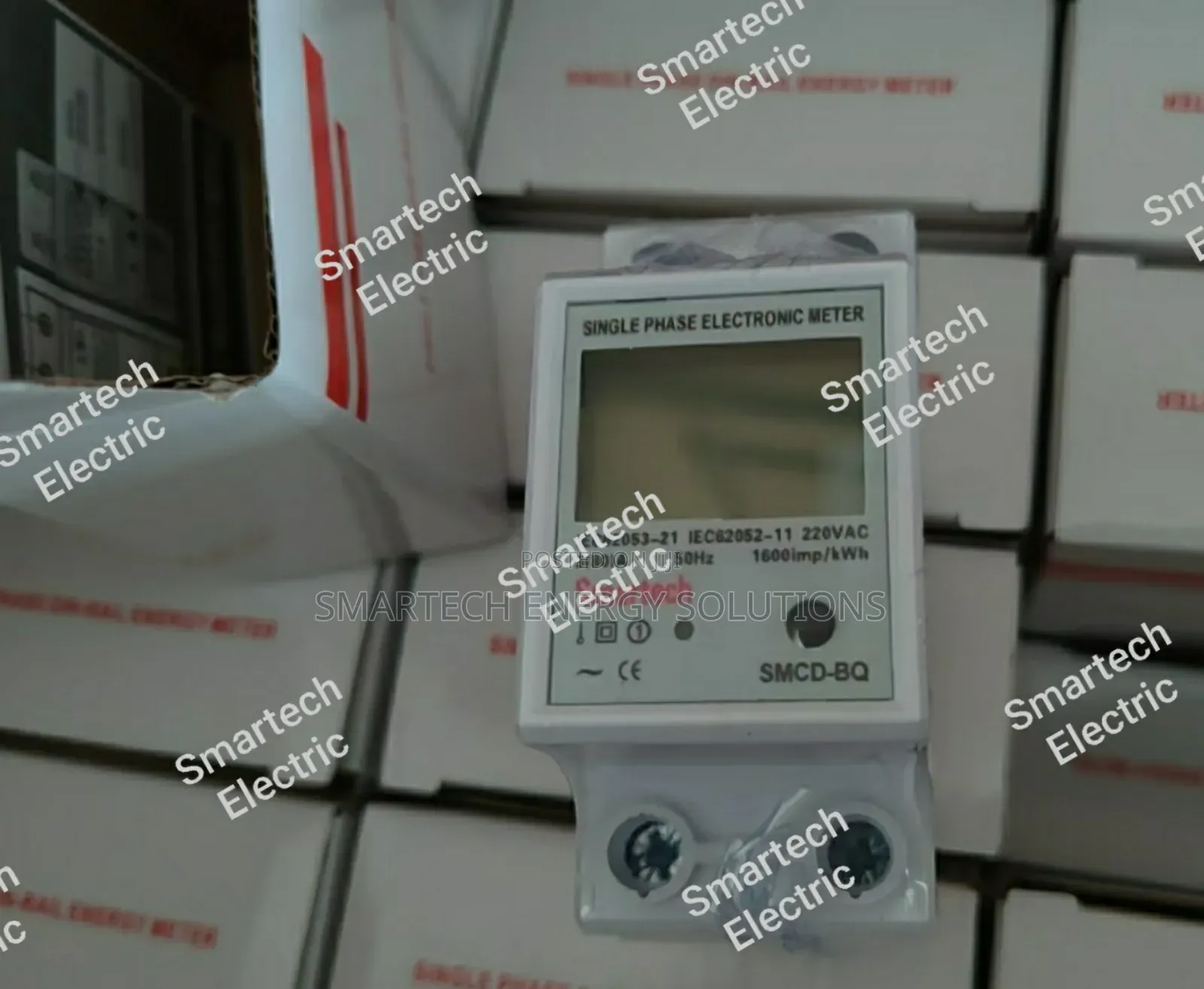 Smartech Digital Energy Check Meter 220v 5(80)A Dual Display Backlight