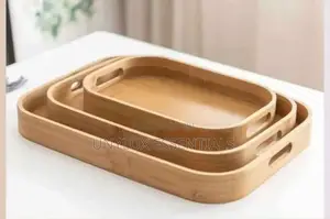 3in1 Bamboo Tray 
Set
