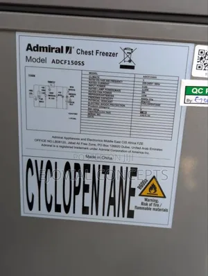 Admiral 150ltrs Chest Freezer