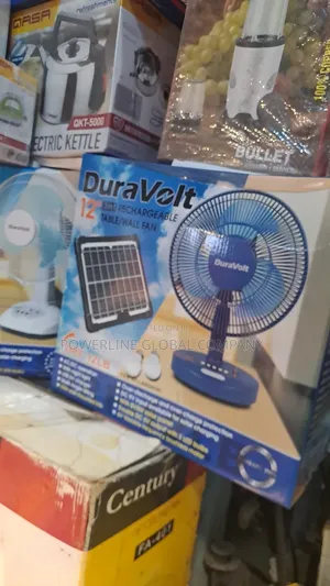 Solar Table Fan With Panel for Home's/ Hotels/ Lounges/ Offices/ Bars