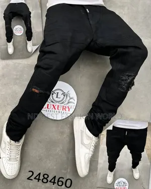 Black Color Men's Wears