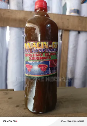 Prostate Gland Shrinkers Herbal Solution Ghanacin
