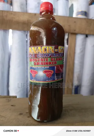 Prostate Gland Shrinkers Herbal Solution Ghanacin