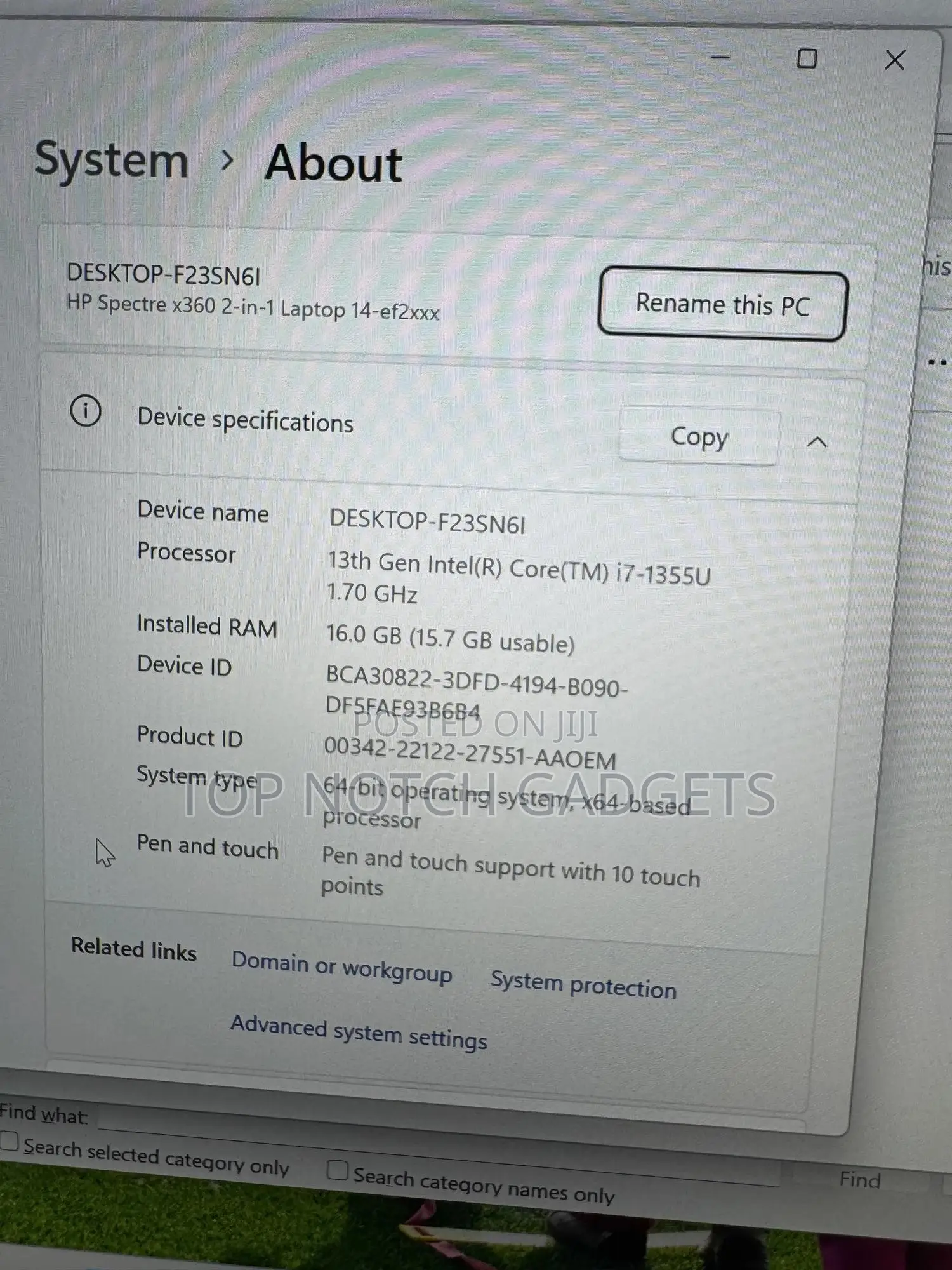 Laptop HP Spectre 14 16GB Intel Core I7 SSD 512GB